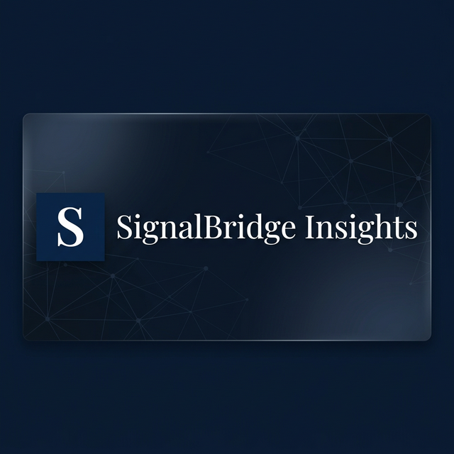 Insights & Thought Leadership | SignalBridge | SignalBridge Insights